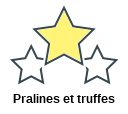 Pralines et truffes