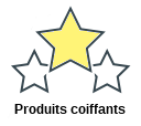 Produits coiffants