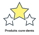 Produits cure-dents