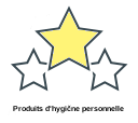 Produits d'hygične personnelle