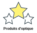 Produits d'optique