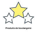 Produits de boulangerie