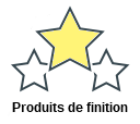 Produits de finition