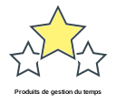 Produits de gestion du temps