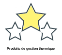 Produits de gestion thermique