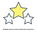 Produits pour la conservation de la nourriture