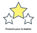 Produits pour le diabčte