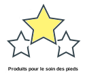 Produits pour le soin des pieds