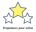 Projecteurs pour scčne