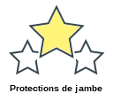 Protections de jambe