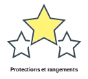 Protections et rangements