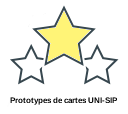 Prototypes de cartes UNI-SIP