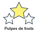 Pulpes de fruits