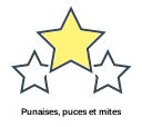 Punaises, puces et mites