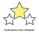 Purificateurs d'eau chimiques