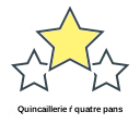 Quincaillerie ŕ quatre pans