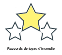 Raccords de tuyau d'incendie