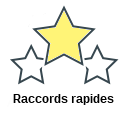 Raccords rapides