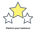 Racloirs pour barbecue