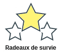 Radeaux de survie