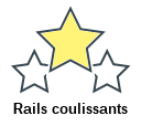 Rails coulissants