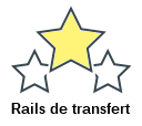 Rails de transfert