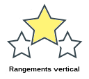 Rangements vertical