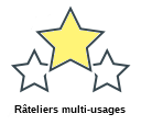 Râteliers multi-usages