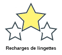 Recharges de lingettes