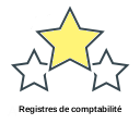 Registres de comptabilité