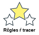 Rčgles ŕ tracer