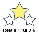 Relais ŕ rail DIN