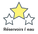 Réservoirs ŕ eau