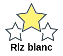 Riz blanc