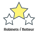 Robinets ŕ flotteur