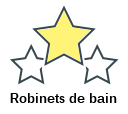 Robinets de bain