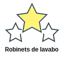 Robinets de lavabo