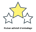 Ruban adhésif d'emballage