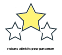 Rubans adhésifs pour pansement