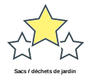 Sacs ŕ déchets de jardin