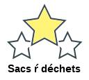 Sacs ŕ déchets