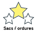 Sacs ŕ ordures