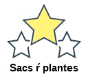 Sacs ŕ plantes