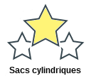 Sacs cylindriques