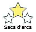 Sacs d'arcs