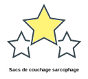 Sacs de couchage sarcophage