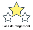 Sacs de rangement