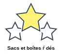 Sacs et boîtes ŕ dés