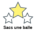 Sacs une balle