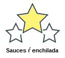 Sauces ŕ enchilada